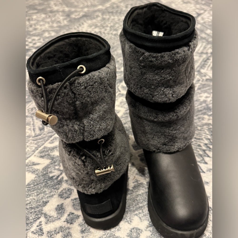 Waterproof  UGG Black Boot  NWOT
